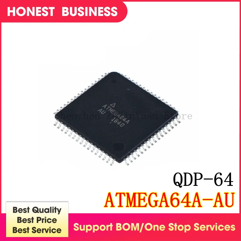 

50PCS ATMEGA64A-AU ATMEGA64A ATMEGA64AAU ATMEGA64 TQFP-64 In Stock