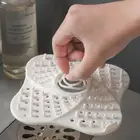 Силиконовый Сетчатый Фильтр в форме вентилятора для слива кухонной раковины