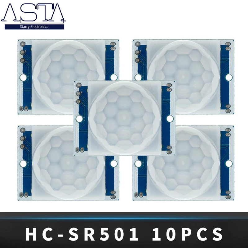 SR501 HC Отрегулируйте пироэлектрический инфракрасный PIR модуль движения Сенсор