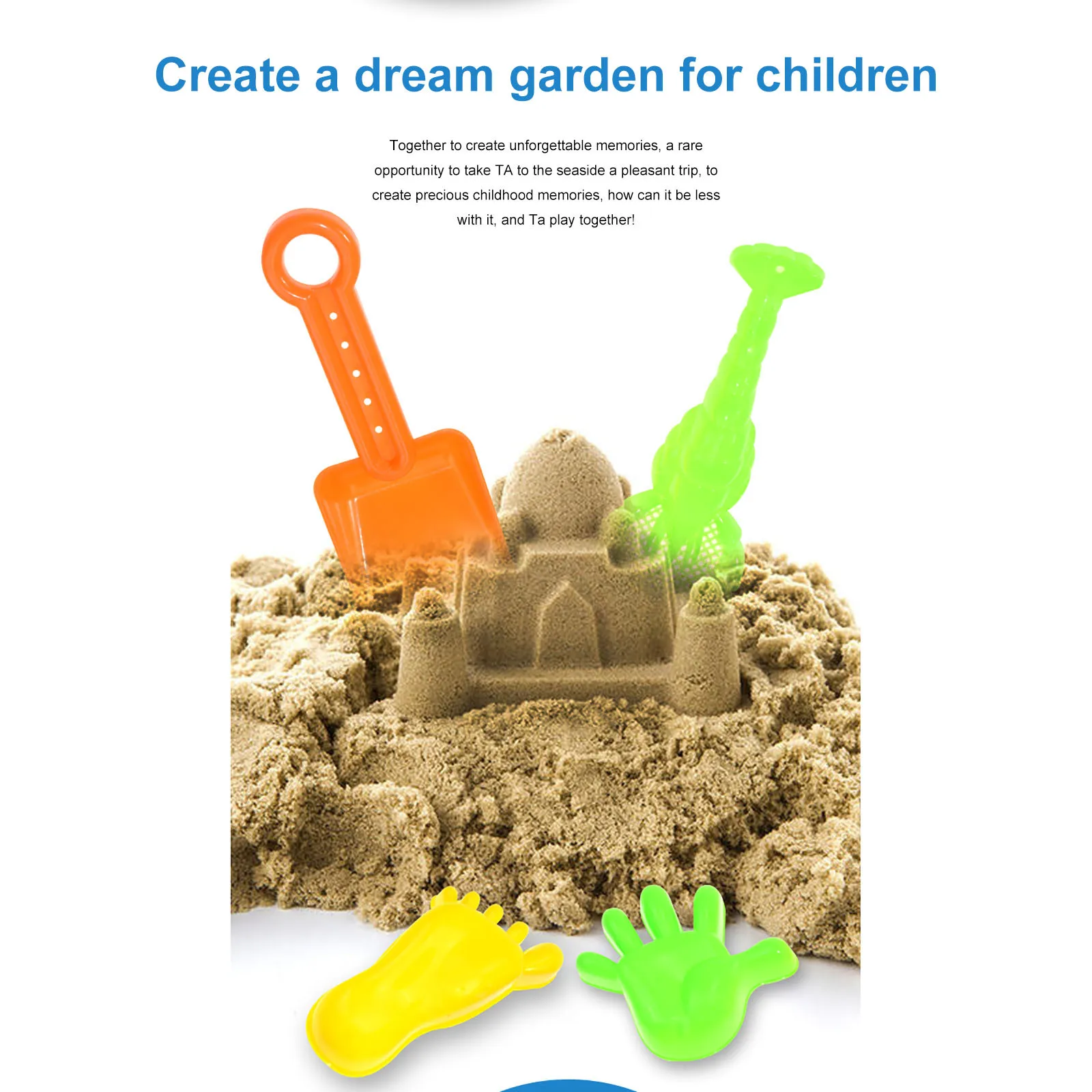 

Children Beach Toys 17 Pcs Kit Baby Summer Digging Sand Tool with Shovel Water Game Play Outdoor Toy Set Sandbox for Boys Girls