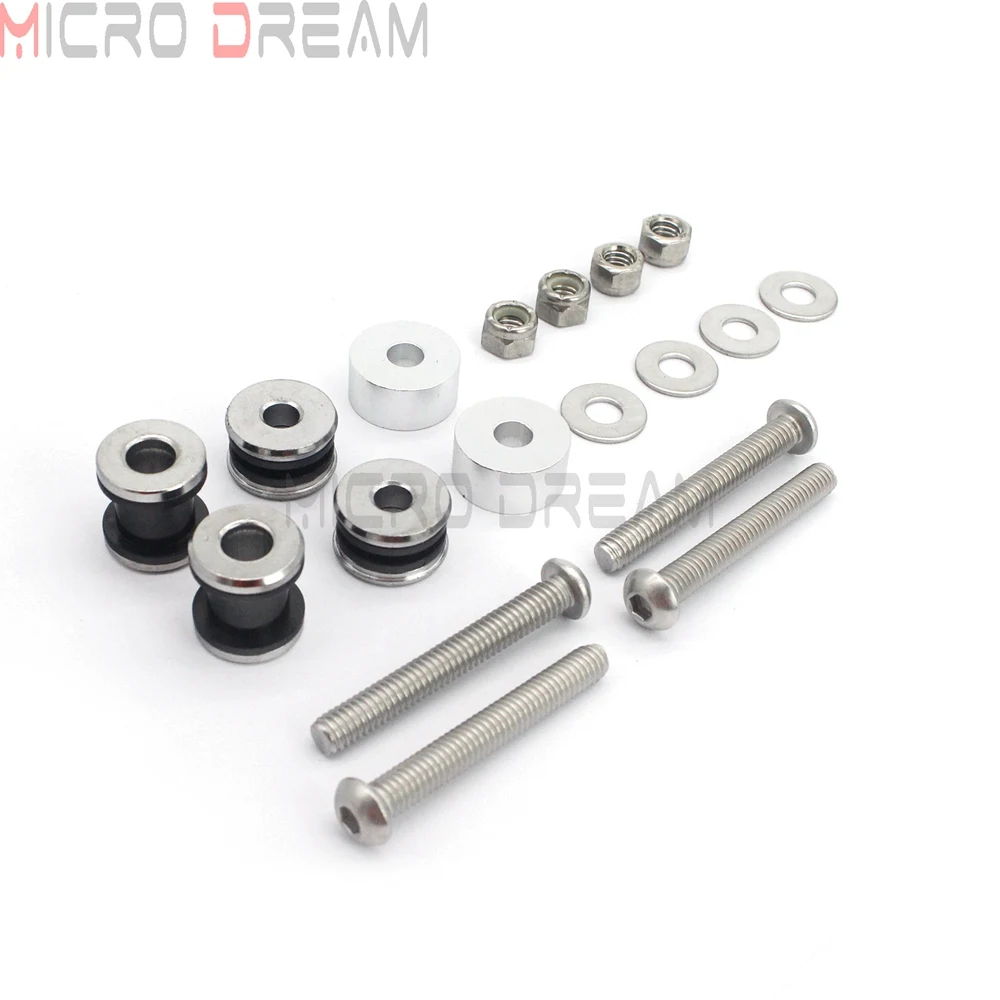 Мотоцикл спинки Sissy бар винты Съемная док-Аппаратный комплект для Harley Softail 1984-1999