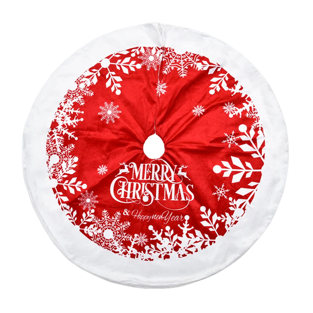 

1Pc Xmas Tree Decorative Skirt Prop Festival Decor Xmas Tree Exquisite Apron