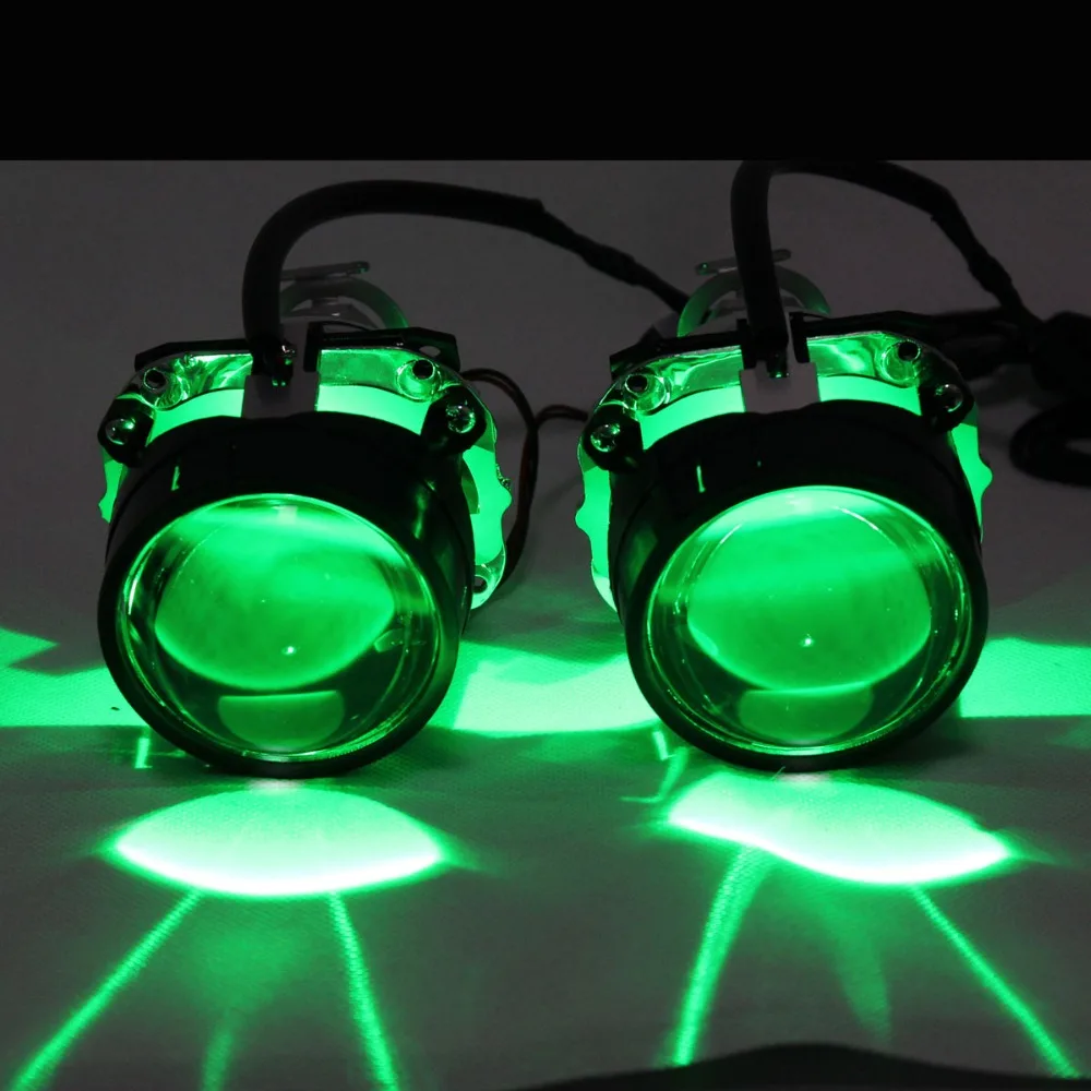 Demon Eye Led Light многоцветный RGB беспроводной пульт дистанционного управления Blutooth телефон приложение для фар автомобиля объектив проектора/Мотоцикл HID ксеноновый проектор Объектив модифицированный