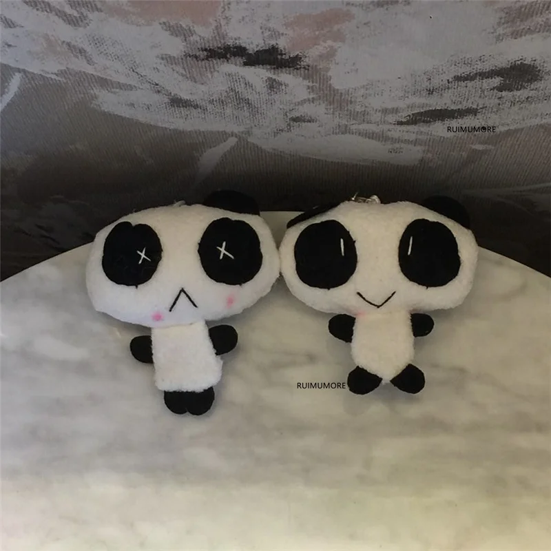 2 модели Панда 8 см Плюшевые игрушки куклы подвесные Подарочная Свадебная кукла