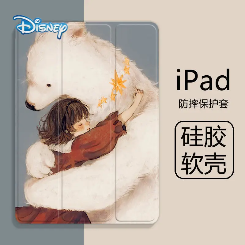 

Disney cartoon Case For IPad 10.2 2019 IPad 2 3 4 9.7 2017 2018 IPad Air 4 3 9.7 iPad Pro Mini 3 2 1 Tablet Silicone Case