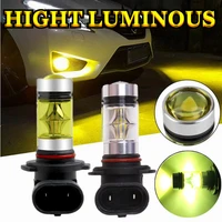 car lights led fog hb4 9006 bulbs night driving waterproof lamps low power running auto high luminous outdoor accessories 1 pc