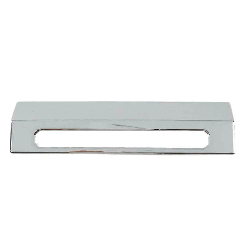 Автомобильная Серебряная ABS аварийная лампа панель переключателя накладка