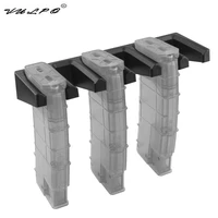 vulpo hunting airsoft tactical abs 6x standard ar 15 pmag wall mount magazine rack mag storage rack