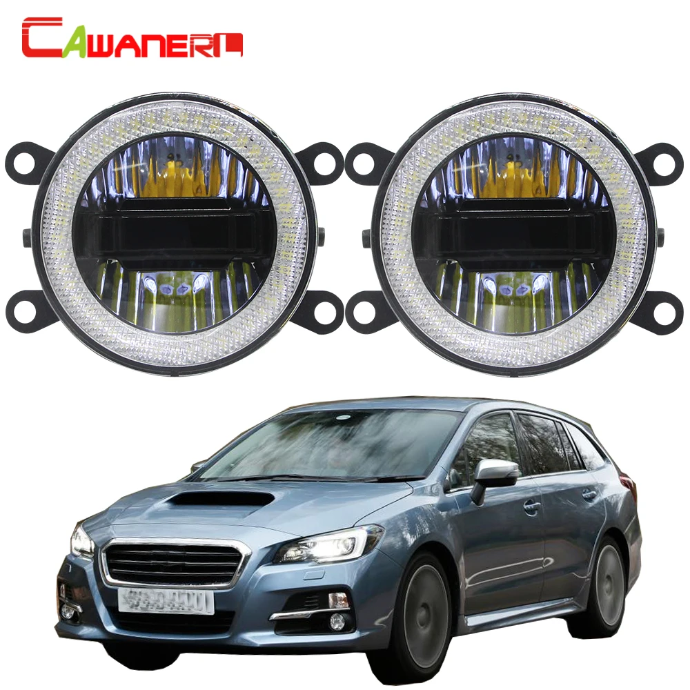 Cawanerl для Subaru Levorg 2014 2015 2016 2017 2018 Автомобильный светодиодный противотуманный