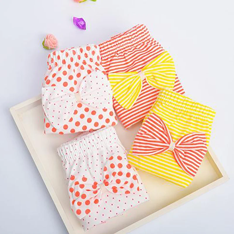 1Pc New bow Baby Cotton Underwear Panties Girls Cute Underpants Shorts Summer 0-7 years old girl children | Детская одежда и обувь