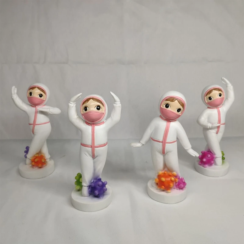 

Creative Doctor Nurse Model Home Table Desktop Ornament Decoration Figurine Resin Crafts Statue