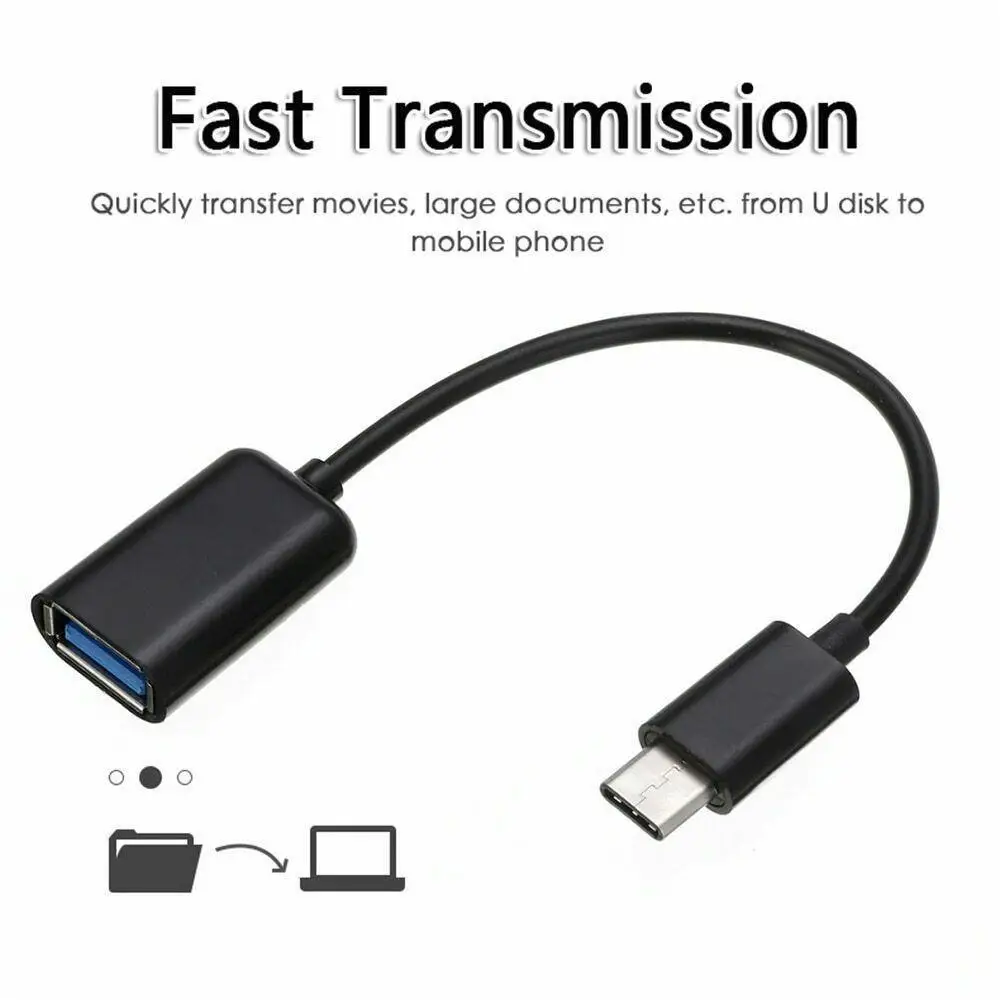 Кабель адаптер Type C USB 3 0 OTG кабель Штекерный преобразователь данных женский для