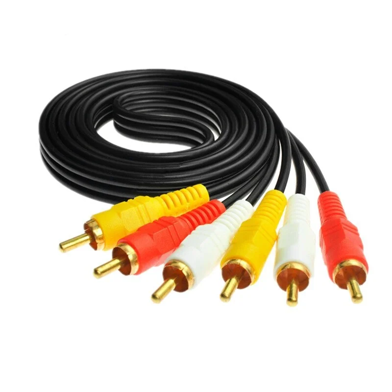 

Male Abozug rca for three male rca, audio cable composed of av 3x1.5m