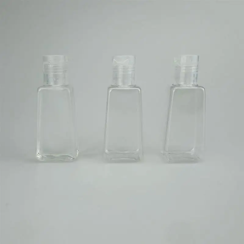 Трапециевидные пустые многоразовые бутылки емкость для рук многоразовый