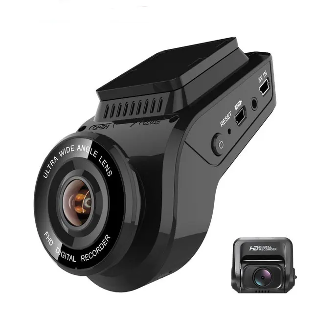 dual camera 2 дюйма Автомобильный видеорегистратор с функцией ночного видения видеорегистратор с разрешением 4K 2160P Фронтальная камера с 1080P заднего Камера Регистраторы видео Поддержка gps/WI-FI автомобиля Камера - Название цвета: dual camera