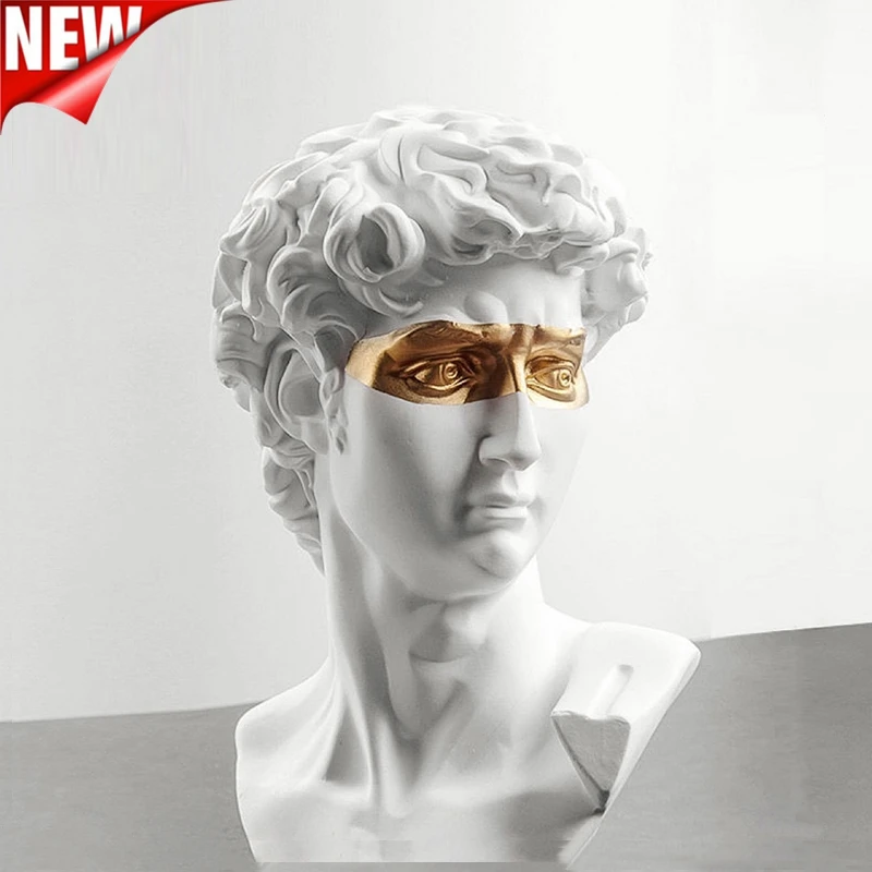 Абстрактная статуя человека из смолы Европа Давида аксессуары для украшения