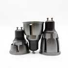 GU10 COB затемнения, 6 Вт, 9 Вт, 12 Вт, AC85  265V Светодиодный лампы Точечный светильник светодиодный светильник в Китае (стандарты CE, по ограничению на использование опасных материалов в производстве теплыйхолодный белый свет для дома светильник Инж