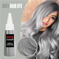 6 colors hair dye cream punk style nature light grey purple hair dye color cream cosmetic beauty hair care styling tools tslm2