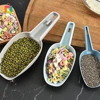 3pcs plastic ice shovel kitchen flour food candy ice cream scoop pelles bonbons beans scoops 2021