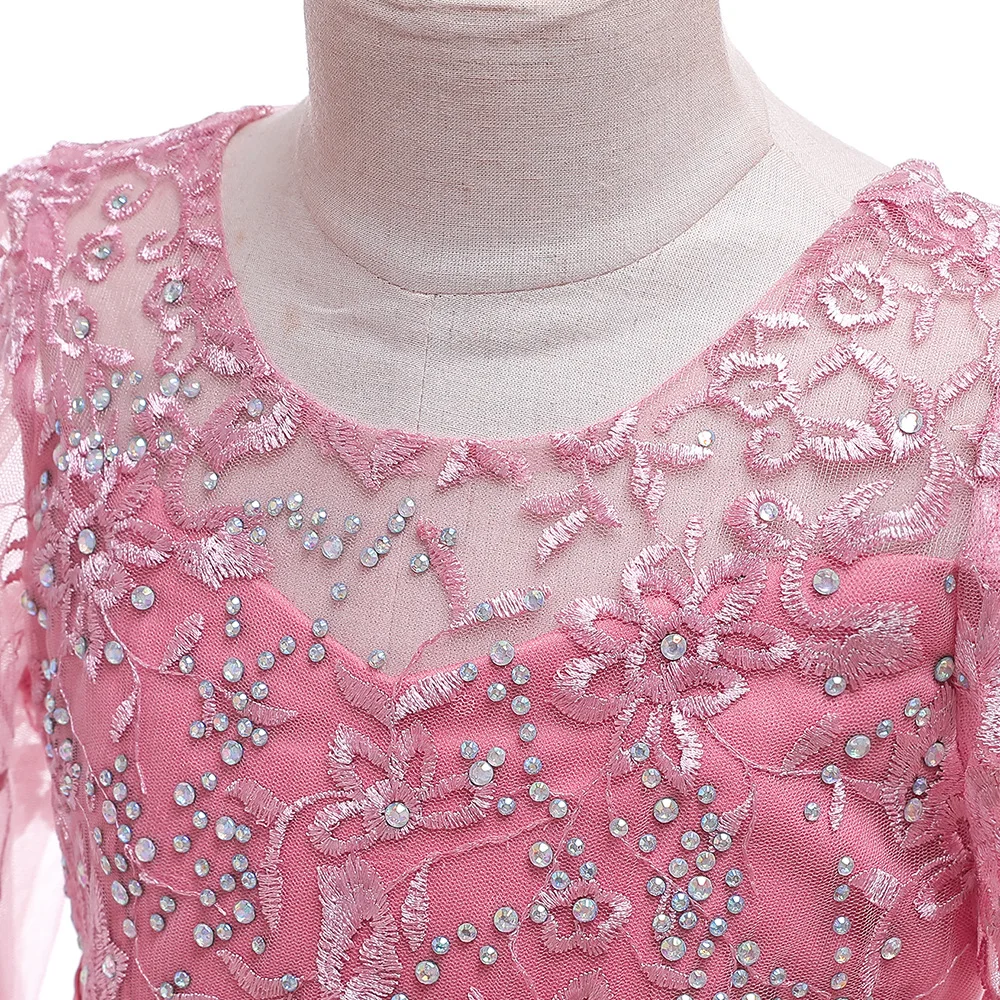 Детское платье 2020 платья принцессы для девочек вечерние ринку и свадьбу вечернее