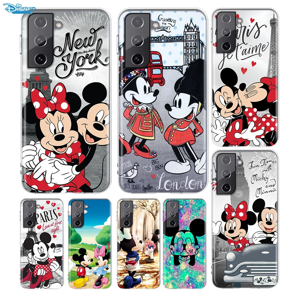 

Mickey Minne Have Fun For Samsung Galaxy S22 S21 S20 FE Ultra Pro Lite S10 5G S10E S9 S8 Plus Silicone Transparent Phone Case