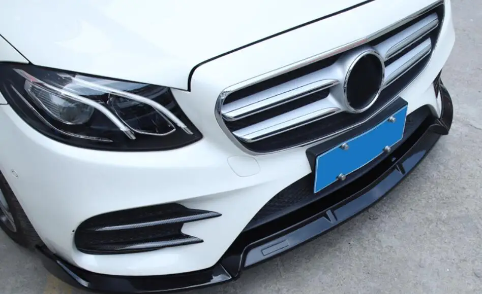 Автомобильный ABS передний бампер спойлер автомобильный диффузор подходит для Benz