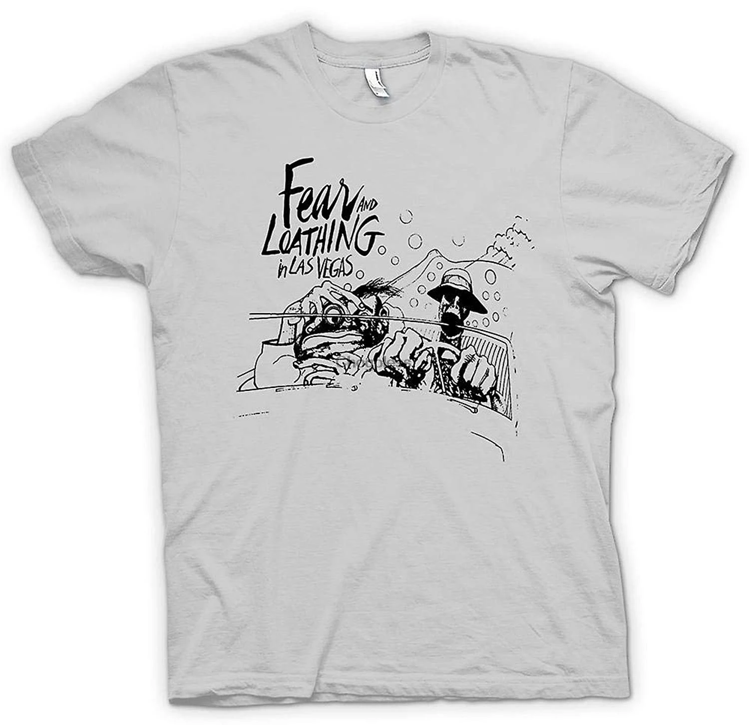 Мужские и женские мужские короткие футболки со страхом удовольствием в Лас