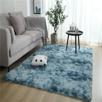 tie dye gradual change living room carpet northern europe ins bedroom long hair carpet modern simple full shop household carpet
