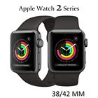 Apple Watch Series 2 GPS 38 мм42 мм оригинальный iWatch с 2 цветами чехол из нержавеющей стали спортивный ремешок Смарт-часы