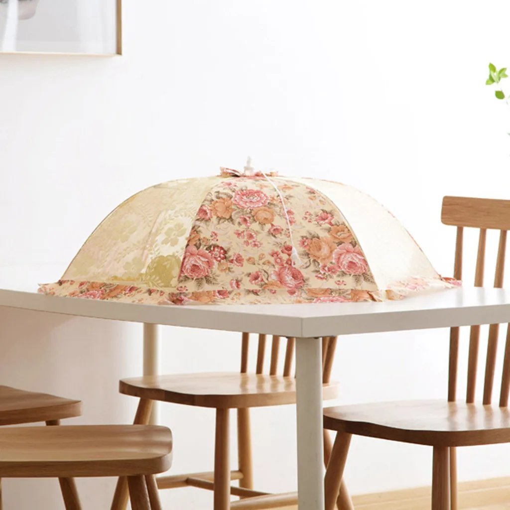 Складной зонт с защитой от взлома для еды кухонный зонтик пикника барбеквечерние