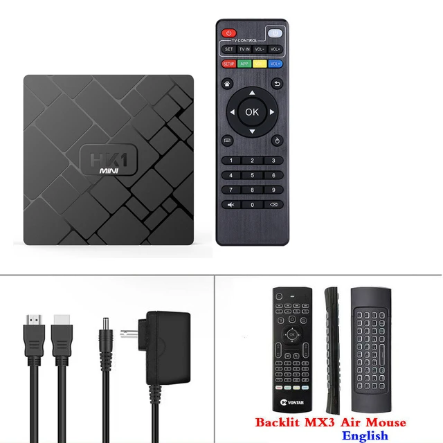 add English MX3 HK1 Мини Android 9,0 Smart tv BOX RK3229 четырехъядерный 2 Гб 16 Гб H.265 WiFi 4K медиаплеер HK1mini Netflix телеприставка PK H96 MAX - Цвет: add English MX3