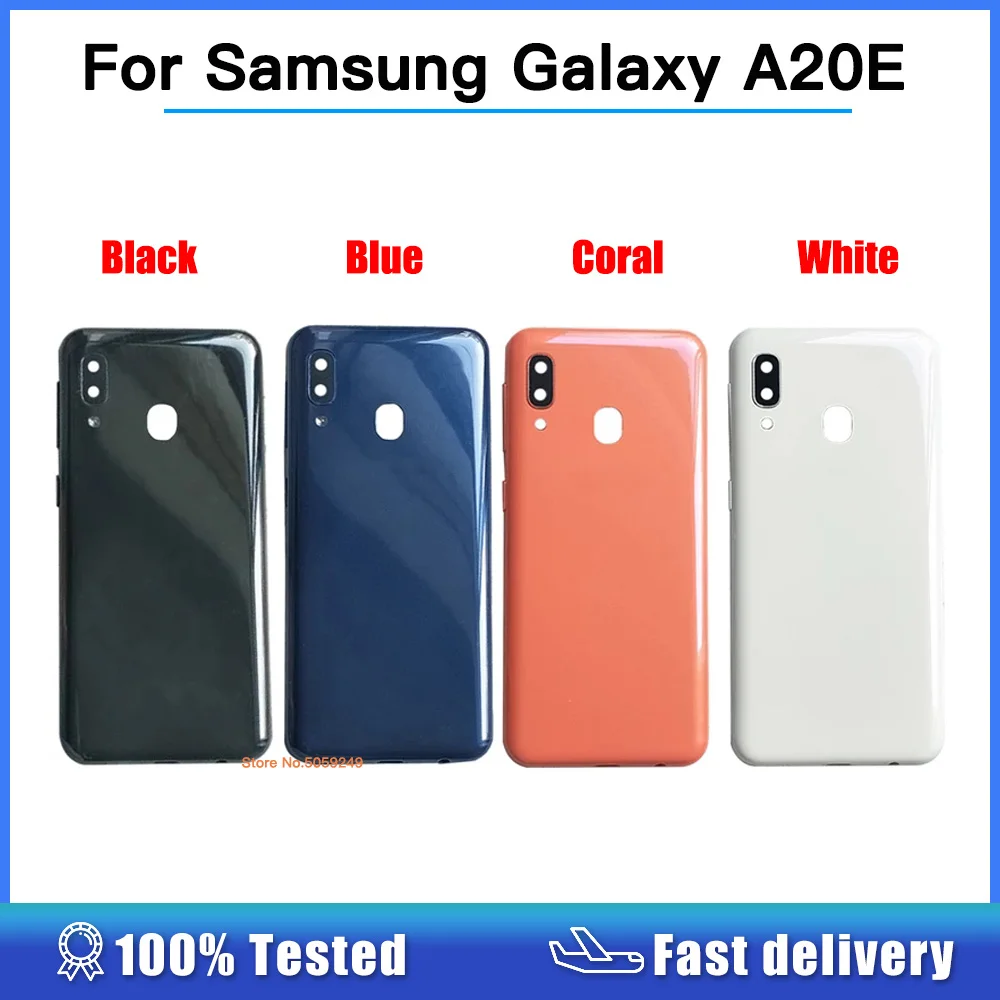 Крышка батарейного отсека задняя крышка корпуса для Samsung Galaxy A20E A202 SM-A202F A202DS A202F/DS с
