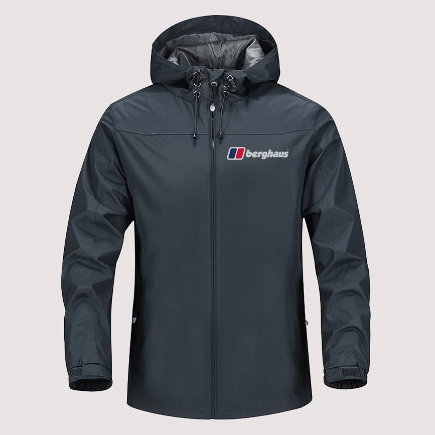 

Berghaus Outdoor Mountaineering sport hunt Windproof Jackets Hooded Comfortable Unisex Fashion men Outdoor Jackets TOPS N09