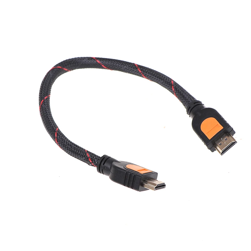 1 Foot Short HDMI-compatible-compatible Cable For HD TV 3D 1