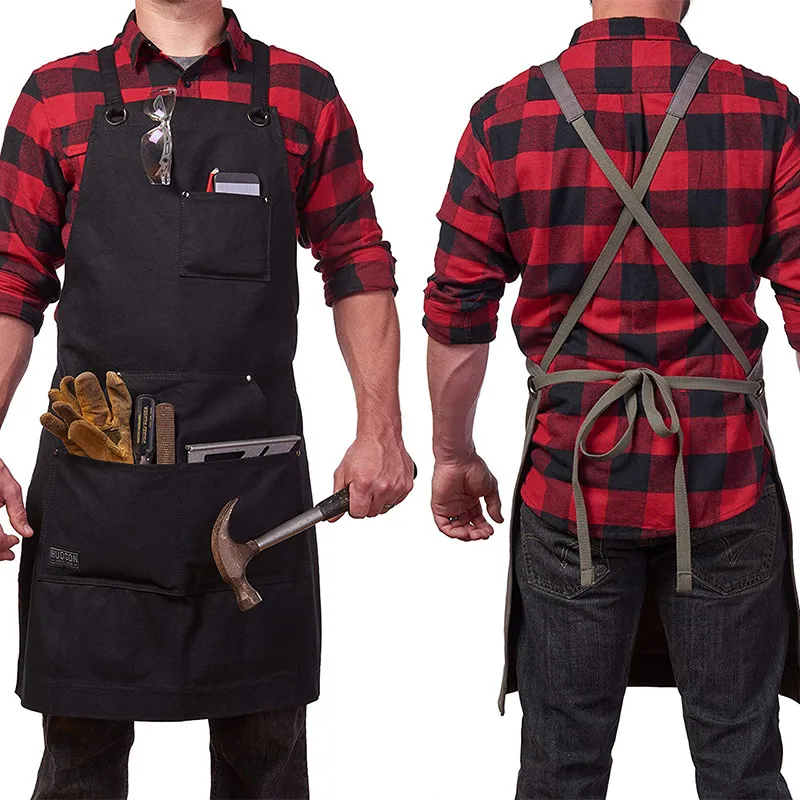 

Multifunction Garden Tools Pouch Carpenter Worker Apron with Tool Pockets F2