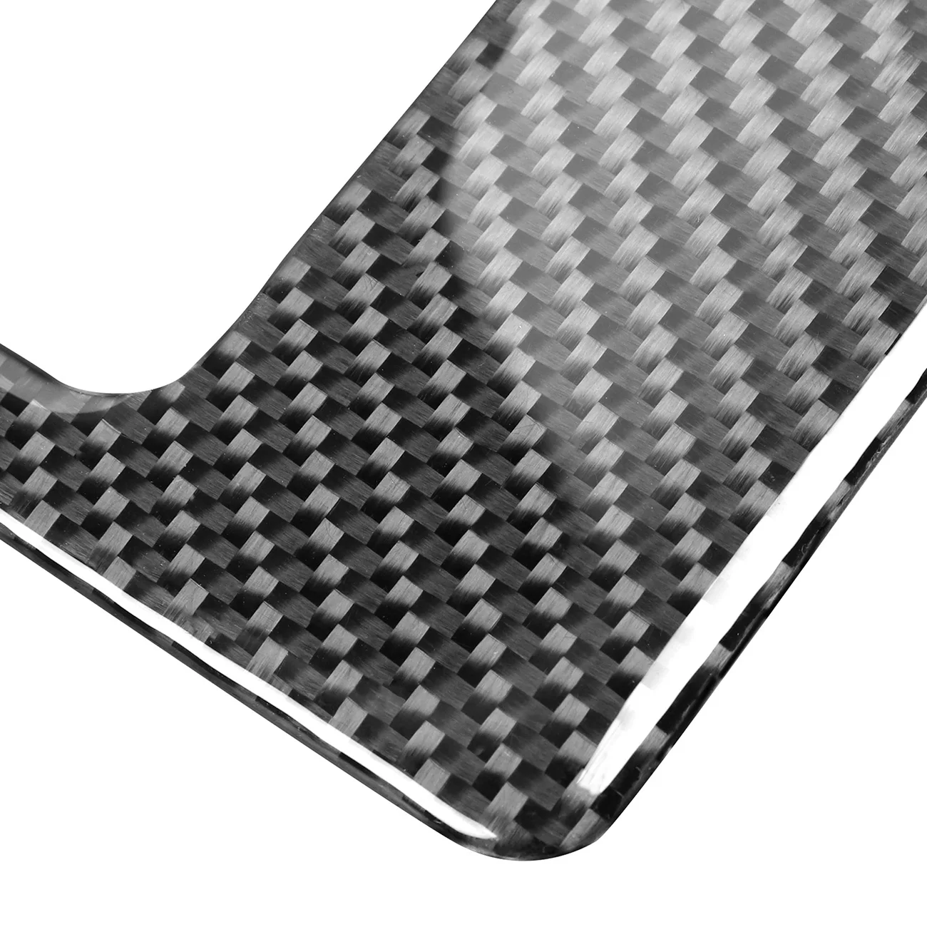 

Наклейка из углеродного волокна для украшения салона автомобиля, 2 шт., панель управления DVD, проигрыватель, чехол для хранения, отделка для ...