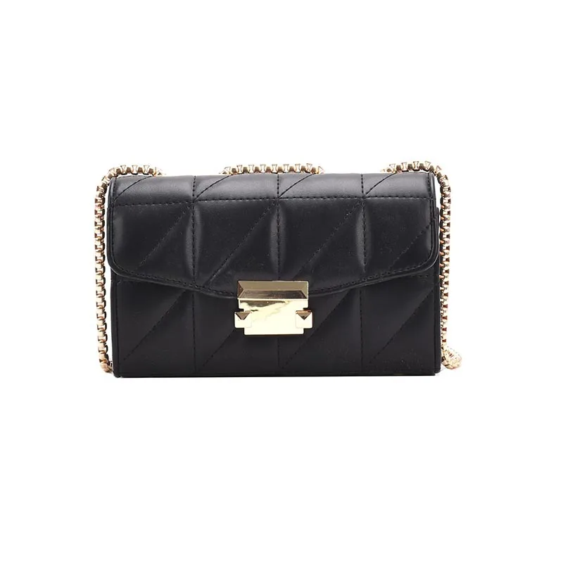 

2021 New Arrivals Women's Cross Body Bag For Female PU Leather Solid Color Rhombic Design Fashion Clutch Bag Banquet Style Bag