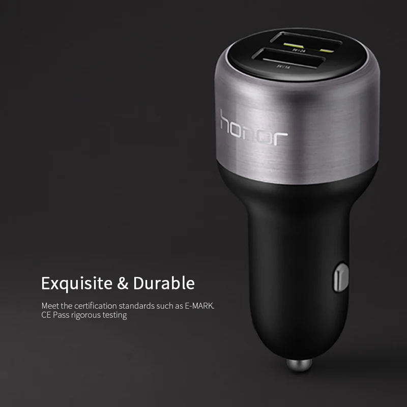 Автомобильное зарядное устройство Huawei адаптер для быстрой зарядки 18 Вт USB Type C P9