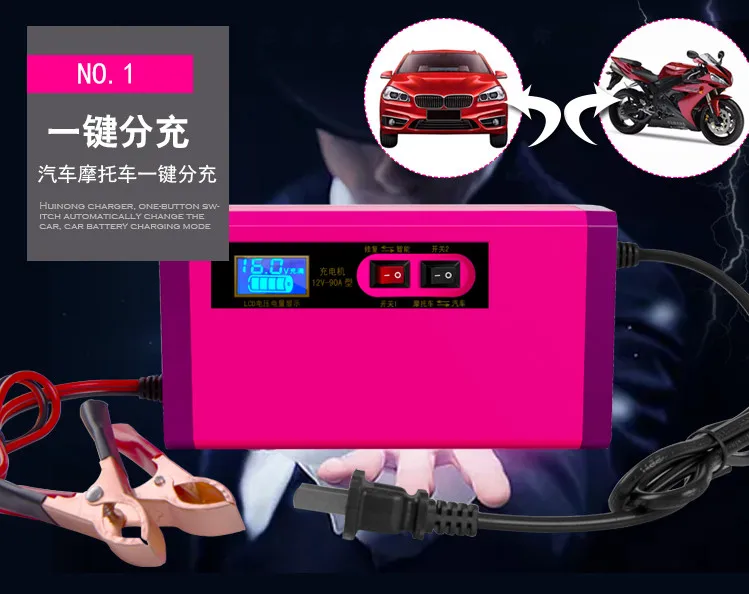 Новинка! Полностью автоматическое автомобильное зарядное устройство для