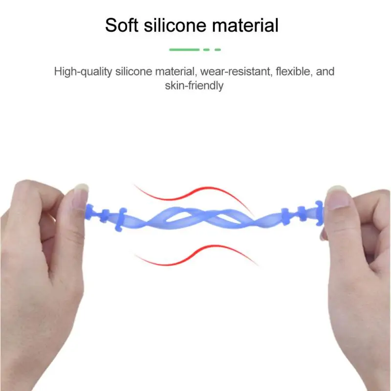 Reusable Face Masks Ear Hook Adjustable Ear-pulling Artifact Mask Rope Silica Gel Extension Buckle Health Care Supplies | Дом и сад