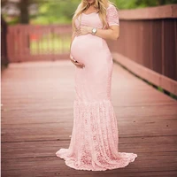 pregnancy dress for pregnant women maternity photography pregnancy dress lace dresses for photo shoot sexy clothes short sleeve