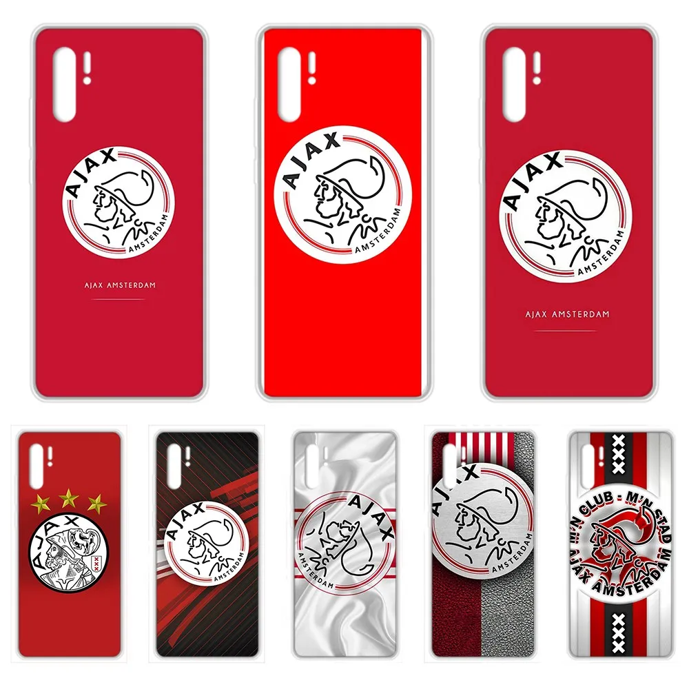 Football Ajax Team модный прозрачный чехол для телефона HUAWEI 5t p 8 9 10 20 30 40 P pro Smart 2017 2019 Z lite |