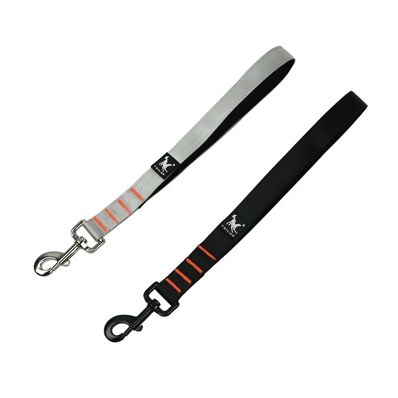 Нейлоновый Поводок для собак короткая поводок прогулок и бега рулетка сидения