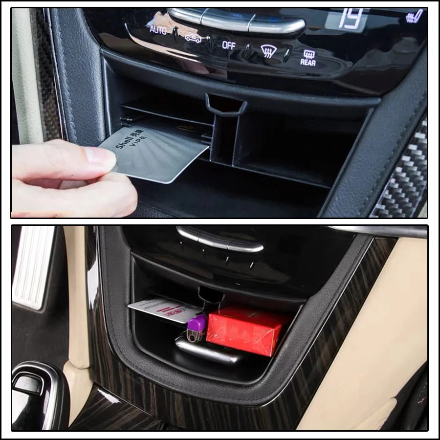 ABS Автомобильный Центральный приставка для хранения ключей держатель телефона