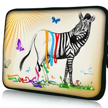 Laptop bag Soft Zebra 13.3 15 Waterproof Sleeve For Macbook Air 13 Pro Retina 14 15.6Notebook Case Cover for Lenovo Dell