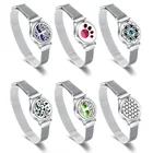 Новинка, яркий браслет из нержавеющей стали с распылителем ароматических масел