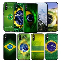 brazil brazilian flag for xiaomi redmi 9t k30t k30s k30 ultra 10x go k20 s2 8a 7a 6a 5a 8 7 6 5 4x pro plus phone case