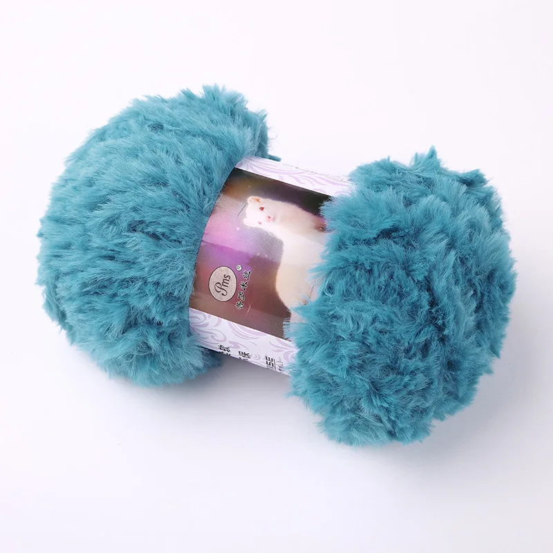 Мохер длинные волосы пряжа искусственный мех Пряжа Ремесло мягкие тканые ручной