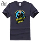 Мужская хлопковая футболка HanHent BETTER CALL SAUL, свободная короткая футболка с круглым вырезом, хит продаж TA0426, оптовая продажа