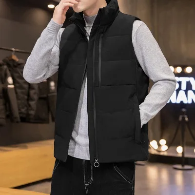 

Men's Down Jacket With Vest and Warm Vest Thickened In Autumn and Winter Casual Versatile Outerwear Vest